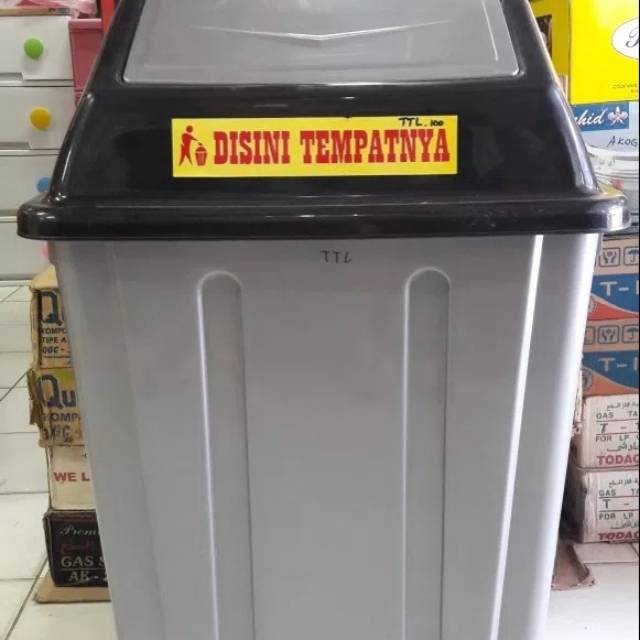Tempat Sampah 65 Lt plastik MPW TONG EMBER KERANJANG sampah by GOSEND