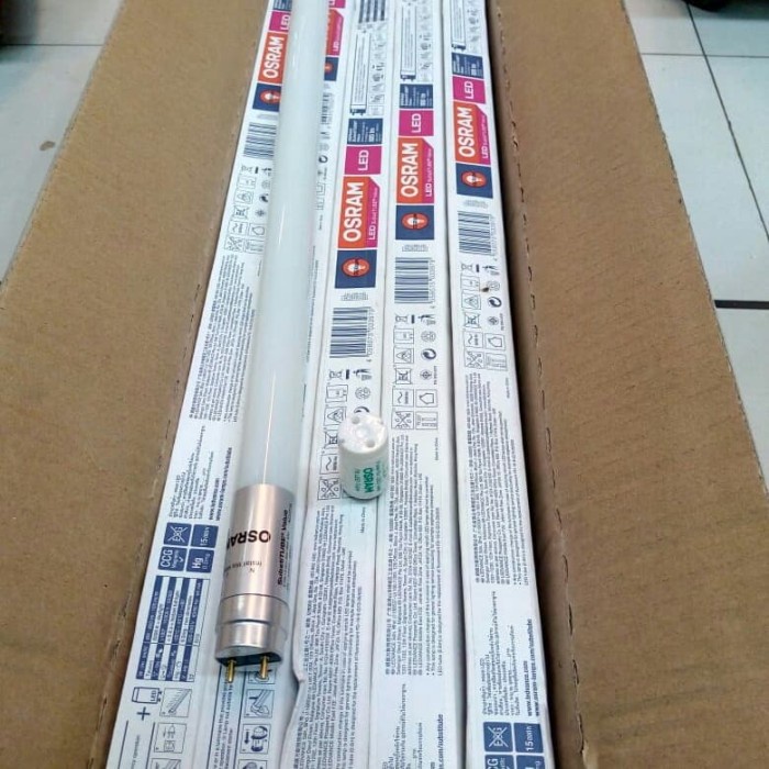 Update Lampu T8 Tl Led Osram 8W 600Mm 220V Bonus Starter Led Cahaya Putih Murah