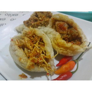 

Cireng isi ayam mercon isi 10