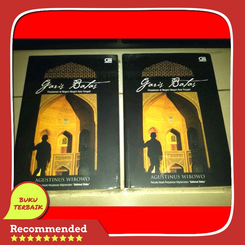 jual buku garis batas - agustinus wibowo ori original asli murah
