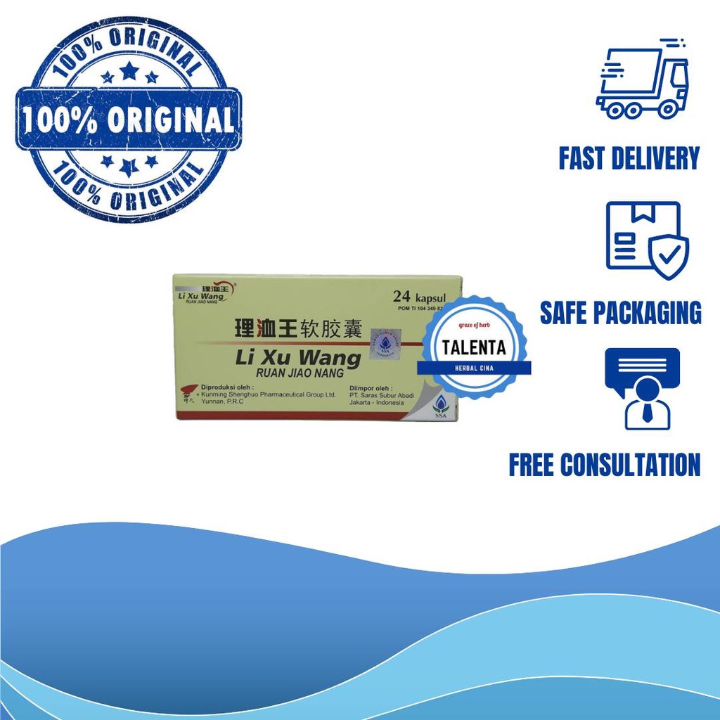 LI XU WANG – OBAT PELANCAR PEREDARAN DARAH, KOLESTROL