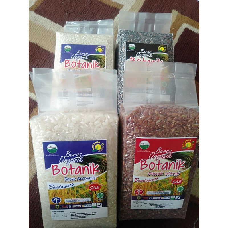 

BERAS ORGANIK | SUDAH SNI | KEMASAN VAKUM 1 KG KUALITAS SUPER