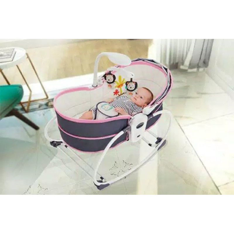 Bouncer Cocolatte Weeler 5in1 Rocker Bassinet