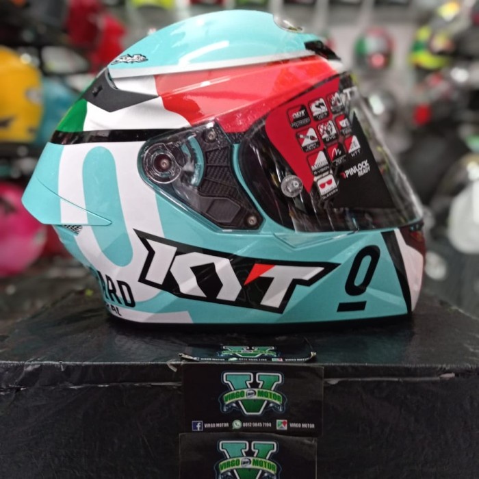 HELM KYT TT COURSE FLUX DALLA PORTA