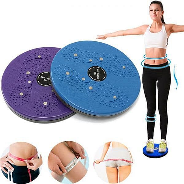 TERMURAH Alat pelangsing Magnetic Trimmer Jogging Body Plate Waist Twisting alat pelangsing NYP-1