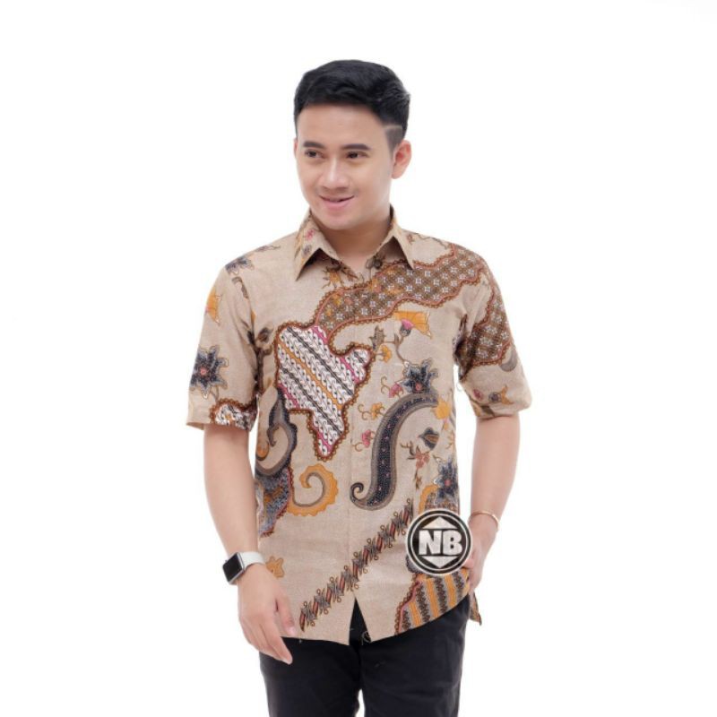 Batik pria moderan kemeja atasan batik pria moderen BUTIKDIAN