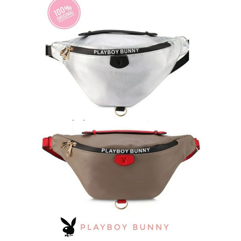 Playboy Bunny Triangular Top Grab Waist Bag (100% ORIGINAL)