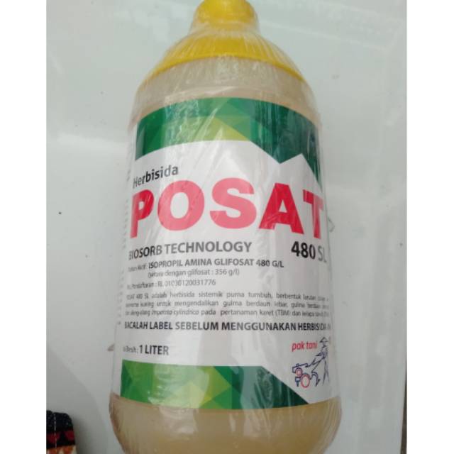 Herbisida Posat 480 Sl 1 Liter Sistemik Non-Selektif Tbk