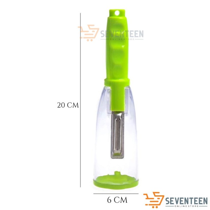 PISAU PENGUPAS KULIT BUAH TABUNG / PISAU KUPAS BUAH STAINLESS PEELER