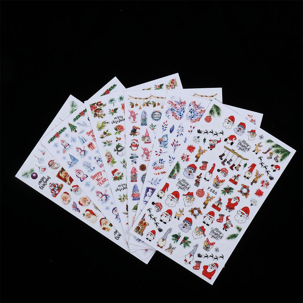 Chooky Stiker Kuku Motif Penguin / Snowflake