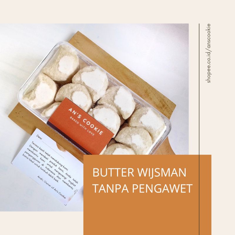 

Kue Kering Putri Salju Wisman 420 Gram Kue Kering Lebaran Natal
