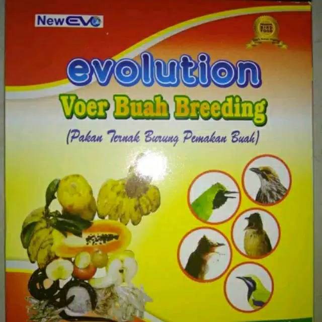 Evo Buah Evolution voer buah breeding pakan ternak burung pemakan buah