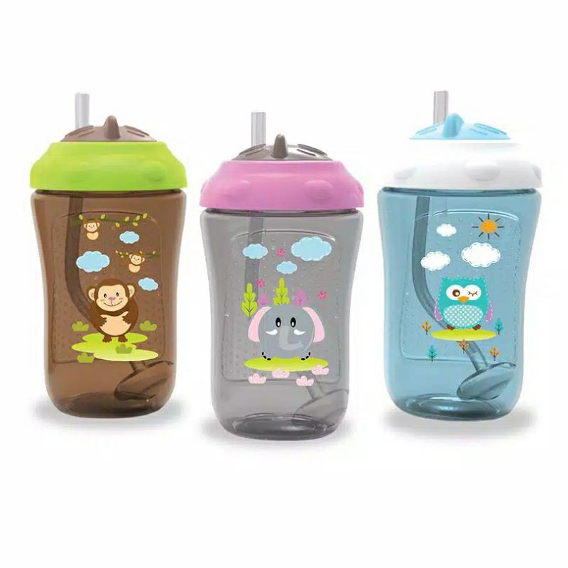 Cup weighted straw Botol Minum sedotan anak Babysafe