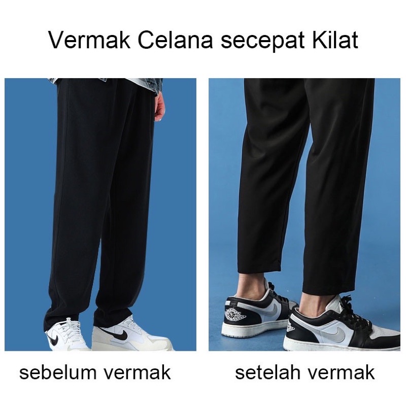 Pant edge shorten Self-adhesive Pemendek Celana instant Pita Sum berperekat Vermak ajaib