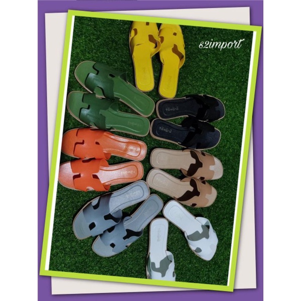 Sandal Original Tawana H Square Polos Import Higt Quality S2-6