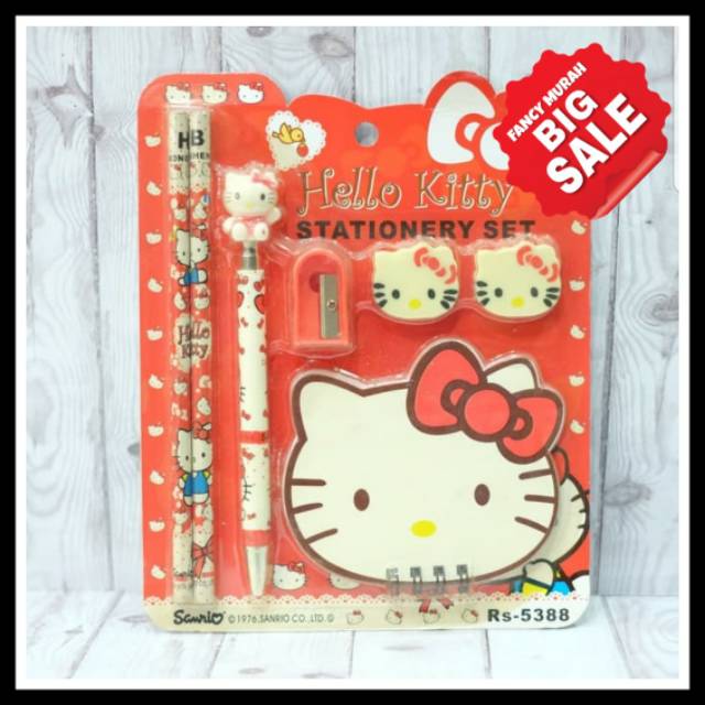 

(SALE) STATIONERY SET STUDY MURAH / SET HELLO KITTY ALAT TULIS SET PAKET ALAT TULIS HELLO KITTY MURAH TERMURAH SET ALAT TULIS SEKOLAH KARAKTER HELLO KITTY MURAH TERMURAH