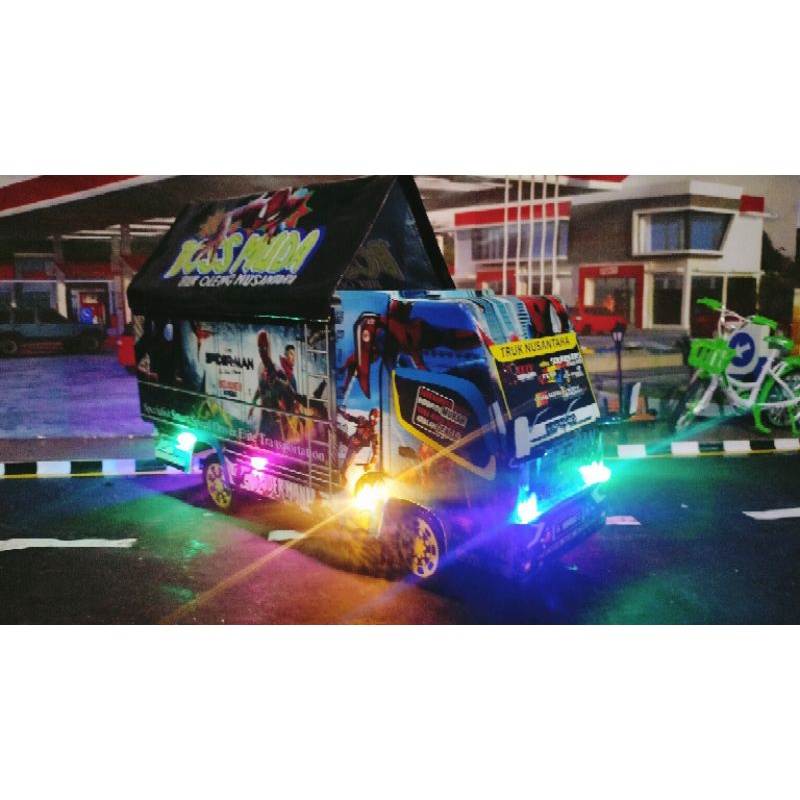 ( COD )TRUK OLENG JUMBO UKURAN P42CM BISA CUSTOM FOTO DAN NAMA DI PINTU BELAKANG