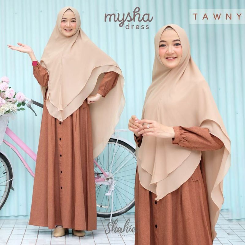 Mysha Dress by Shahia Syar'i | Gamis Katun Madinah