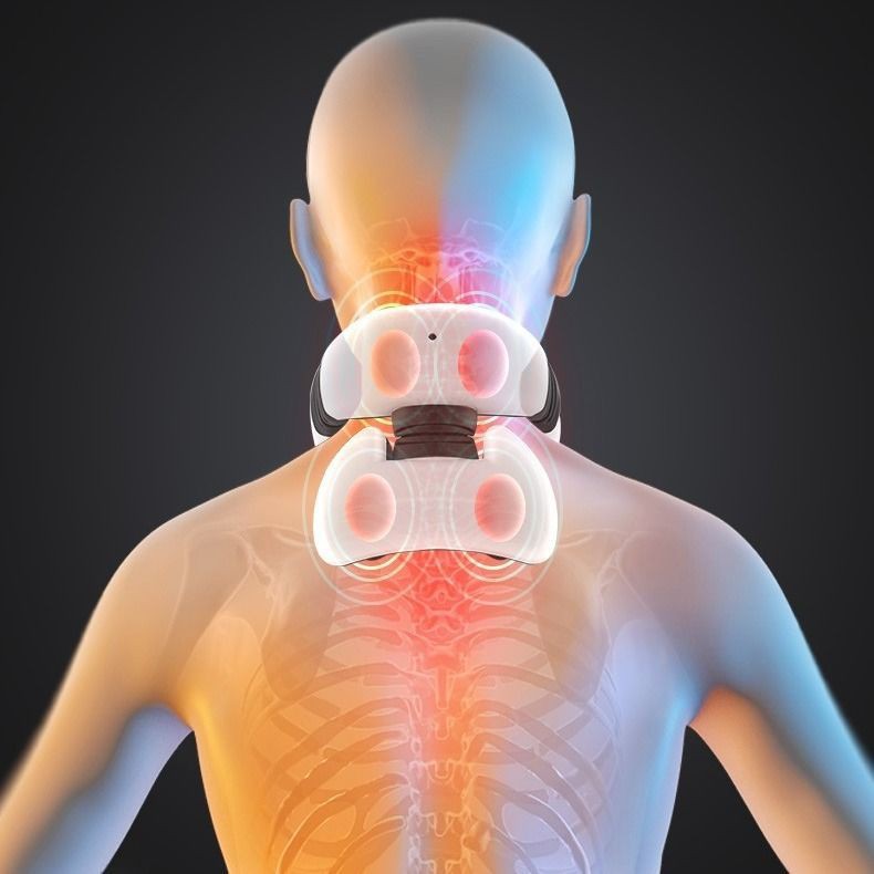 Terapi Leher Dan Tubuh Alat Pijat Elektrik Cervical Vertebra