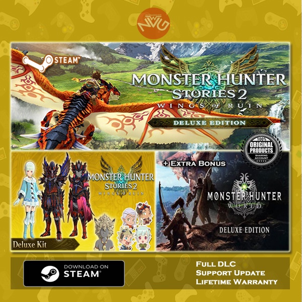 PC Steam Monster Hunter Stories 2 Wings of Ruin Deluxe Edition