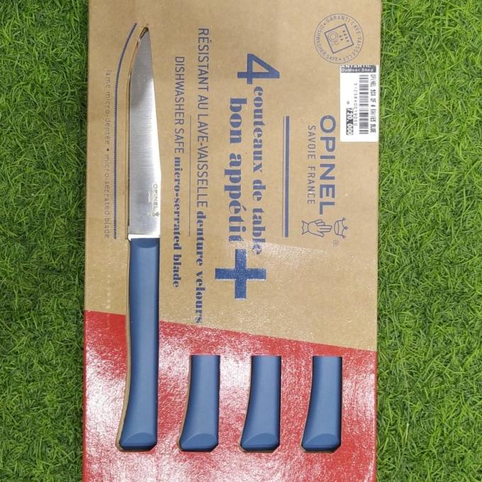 

Pisau Dapur Opinel Set Of 4 Table Knives No.125 Bon Appetit Yq03M7Nz2_