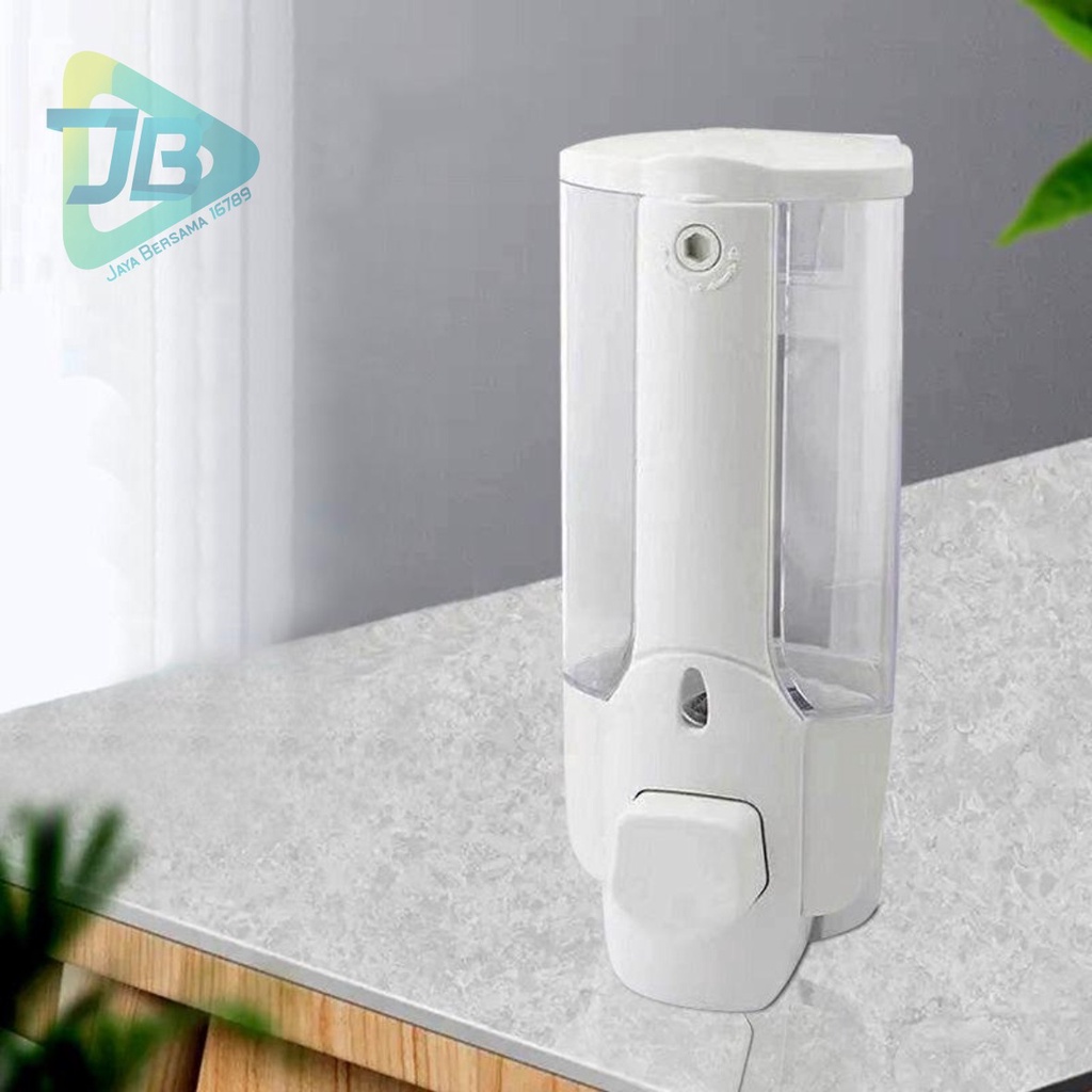 RT86 Tempat Hand Soap Washing hand Dispenser Sabun Cair Single Key Lock Tube Double 1 Tabung Dinding WC JB5475