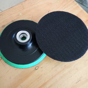 Polishing Pad Velcro 4 inch / Tatakan Aplas velcro /Rubber pad