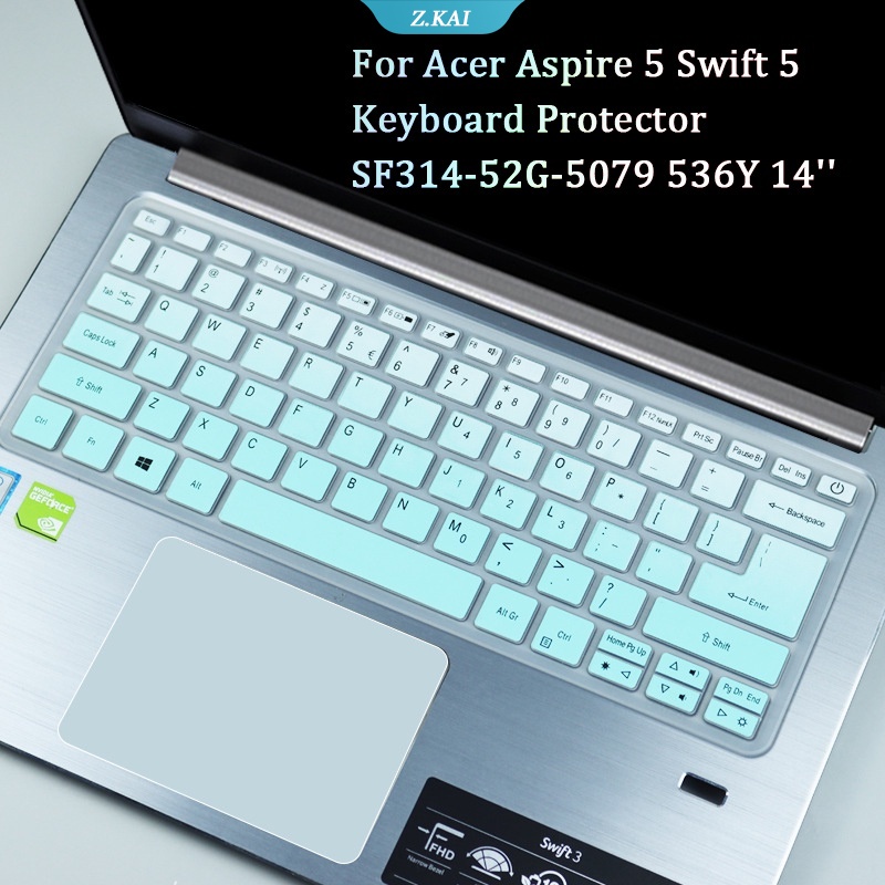 Cover Pelindung Keyboard Laptop Bahan Silikon Anti Debu Untuk Acer Aspire 5 Swift 5 Swift1 SF113 Sf1114-52G-5079 536Y Sf 52- Sf (Zx314) - Sf-143V