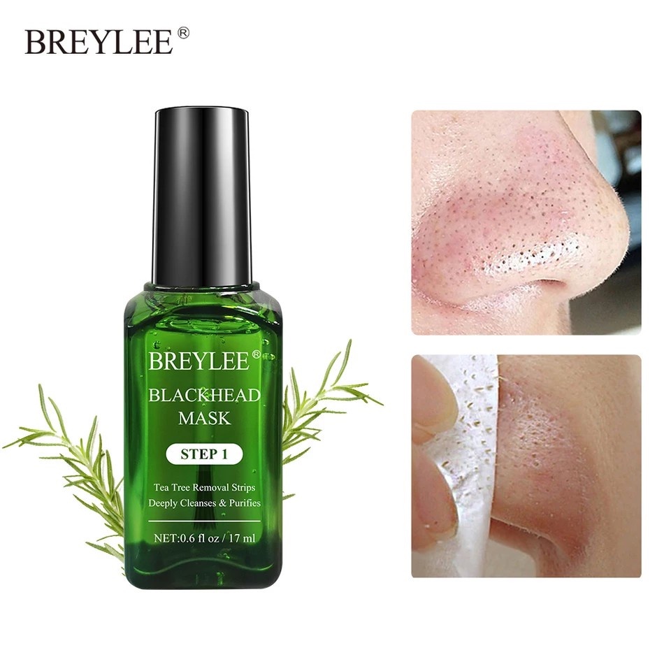 [100% ORI] BREYLEE Varian STEP 1 Blackhead Mask Peel Off &amp; STEP 2 Pore Serum &amp;1 Set ORIGINAL