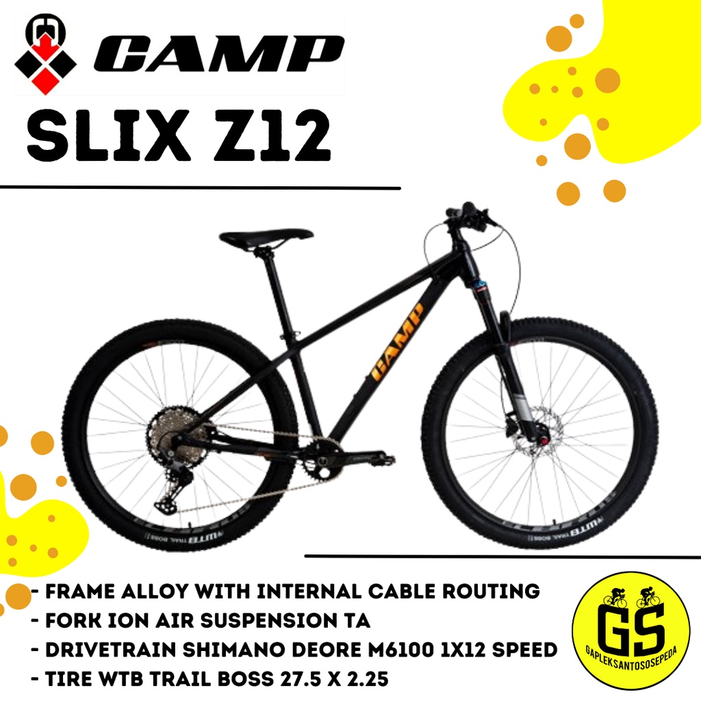 Sepeda Gunung MTB Camp Slix Z12 12 Speed
