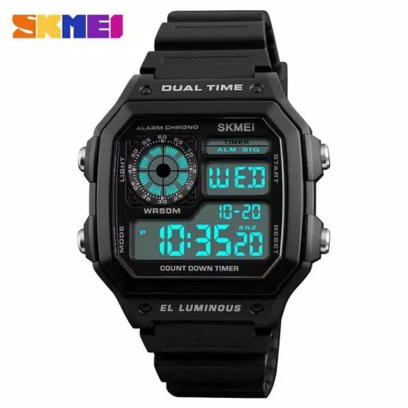 SKMEI 1299 ORIGINAL JAM TANGAN PRIA BISA