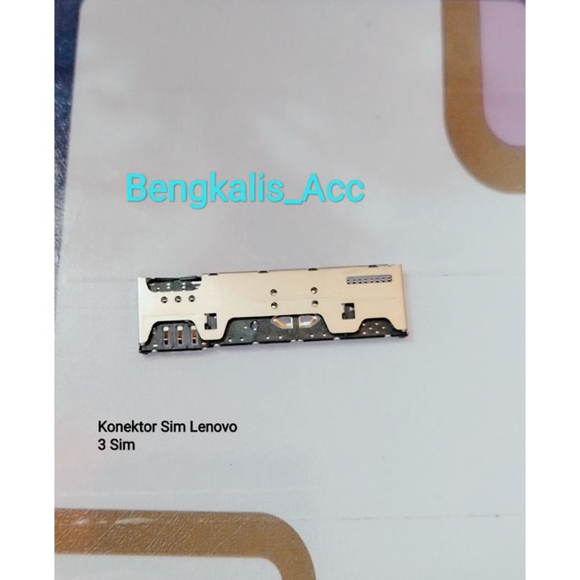 KONEKTOR SIM CARD LENOVO 3 SIM SIMCARD KONEKTOR MITO A250 ADVAN S4E