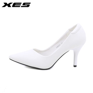 white patent platform heels