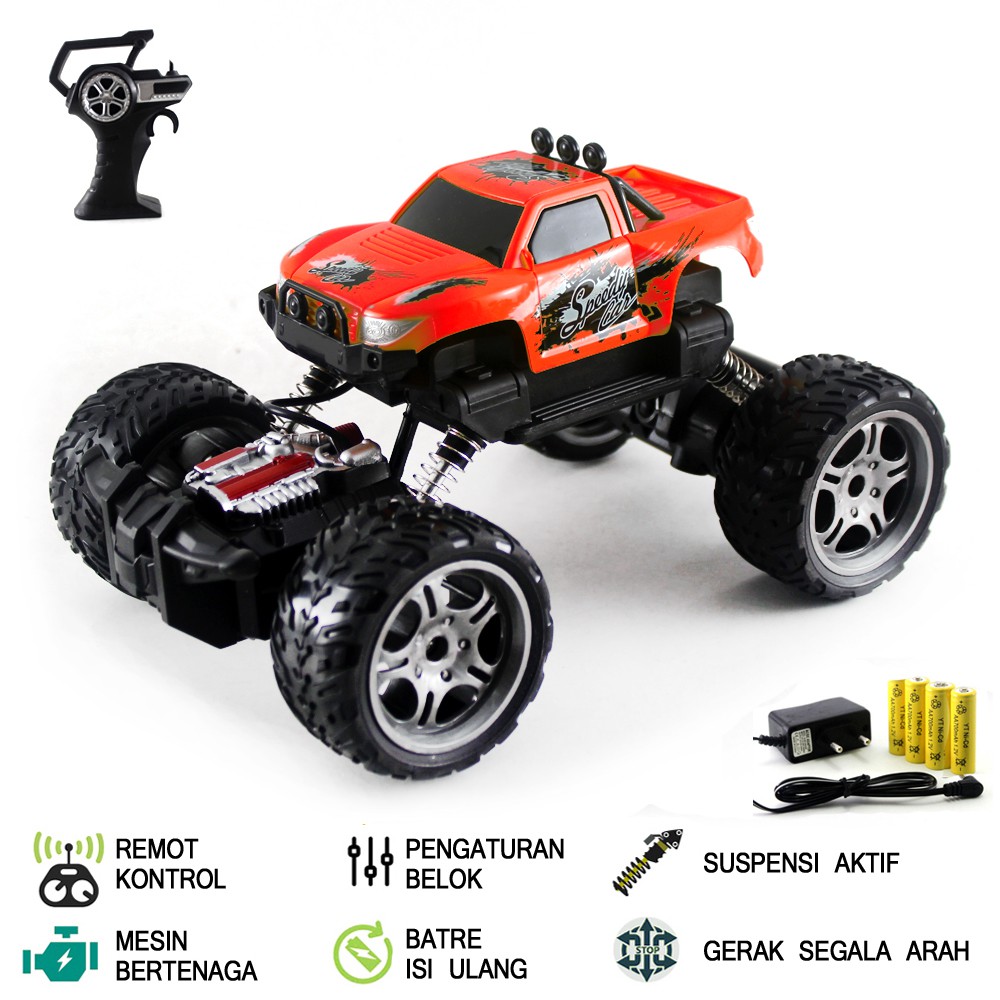  Mainan  Mobil  Remot  Control RC Offroad Sonic Shopee Indonesia