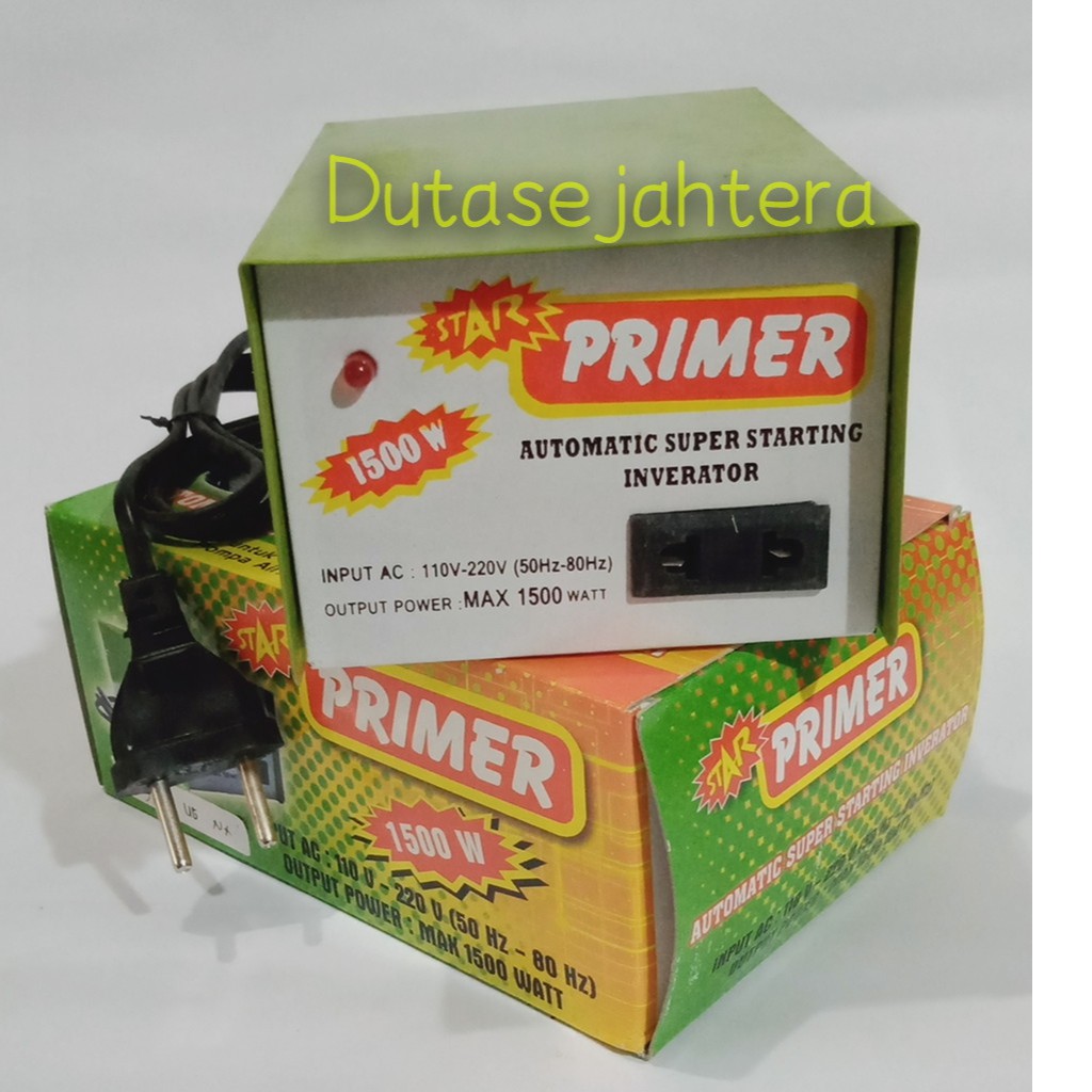 STAR PRIMER AUTOMATIC SUPER STARTING INVERATOR 1500W
