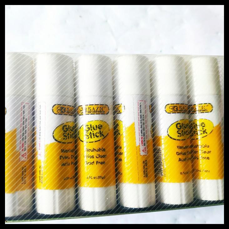 

JUAL MURAH TERMURAH GLUE STICK/LEM KERTAS/LEM PUTAR 15GRAM BASIC