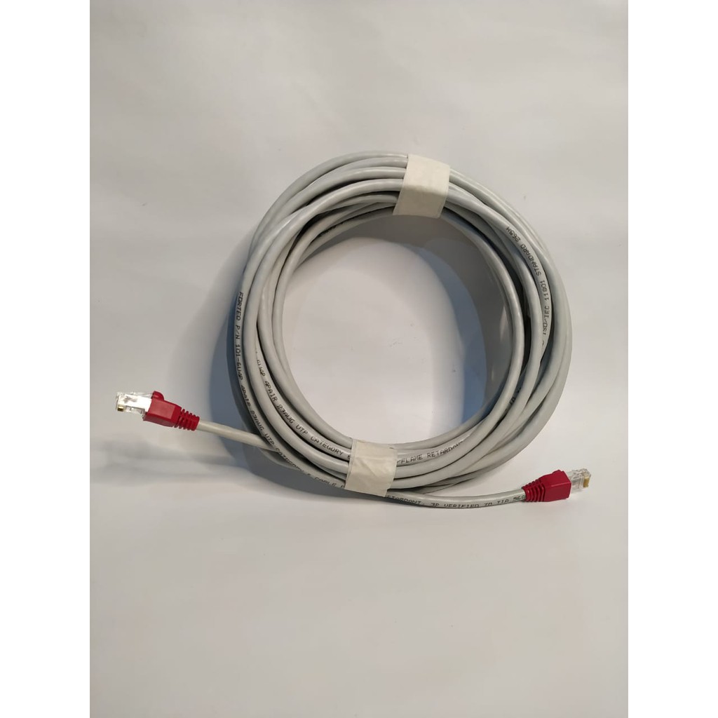 Kabel Lan Cat 5e UTP Copper Indoor Merk FORTEQ Kabel Lan Siap Pakai Panjang 2 Meter HIGH QUALITY