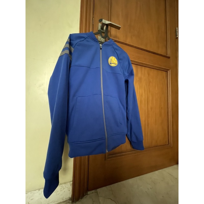 jaket nba original, Golden State Warriors 2016, adidas ukuran S