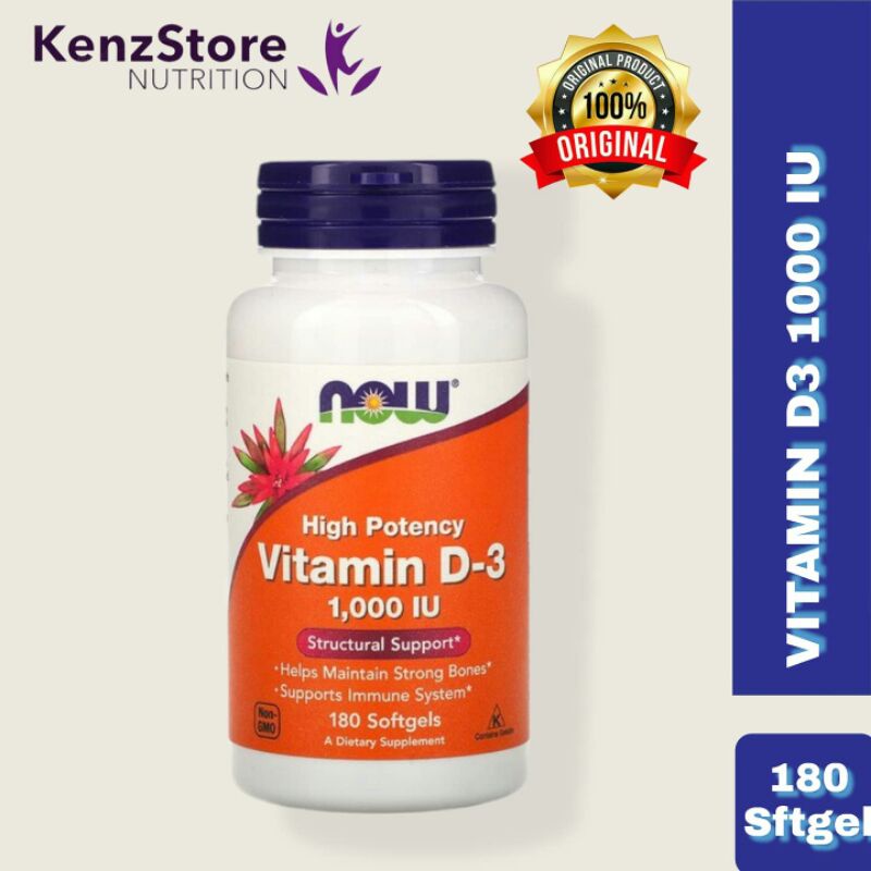 Now Foods Vitamin D3 1000 IU
