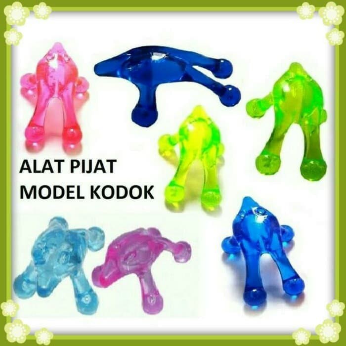 KODOK Alat Pijat Refleksi Model Kodok Alat Pijat Punggung Alat Pemijat Punggung - 1 Pcs