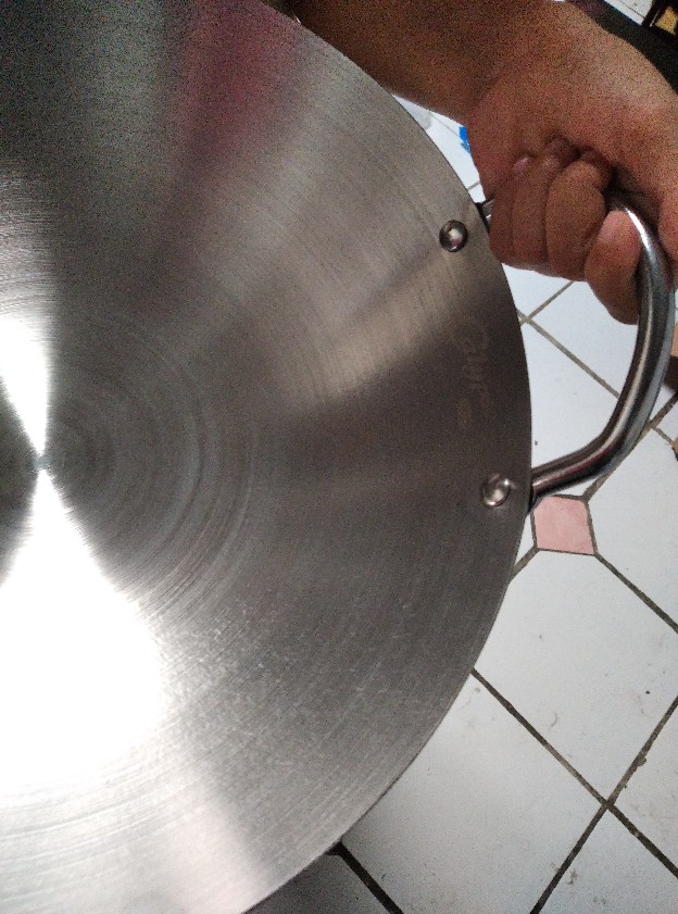 Calypso Kuali Wajan Stainless Steel Uk.34cm