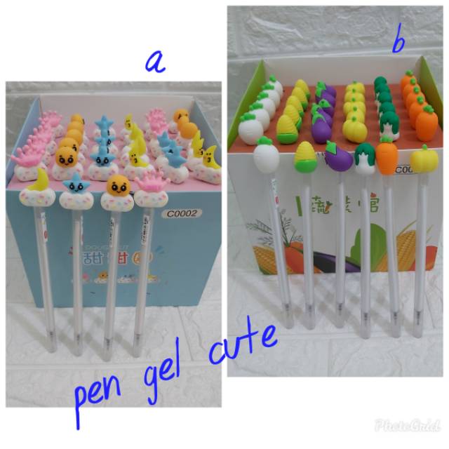 

Pulpen gel cute