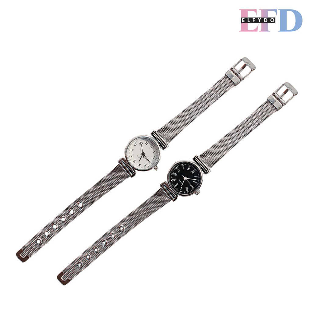 ELFYDO J166 Jam Tangan Wanita Jam Rantai Jam Tangan Analog jam Ter