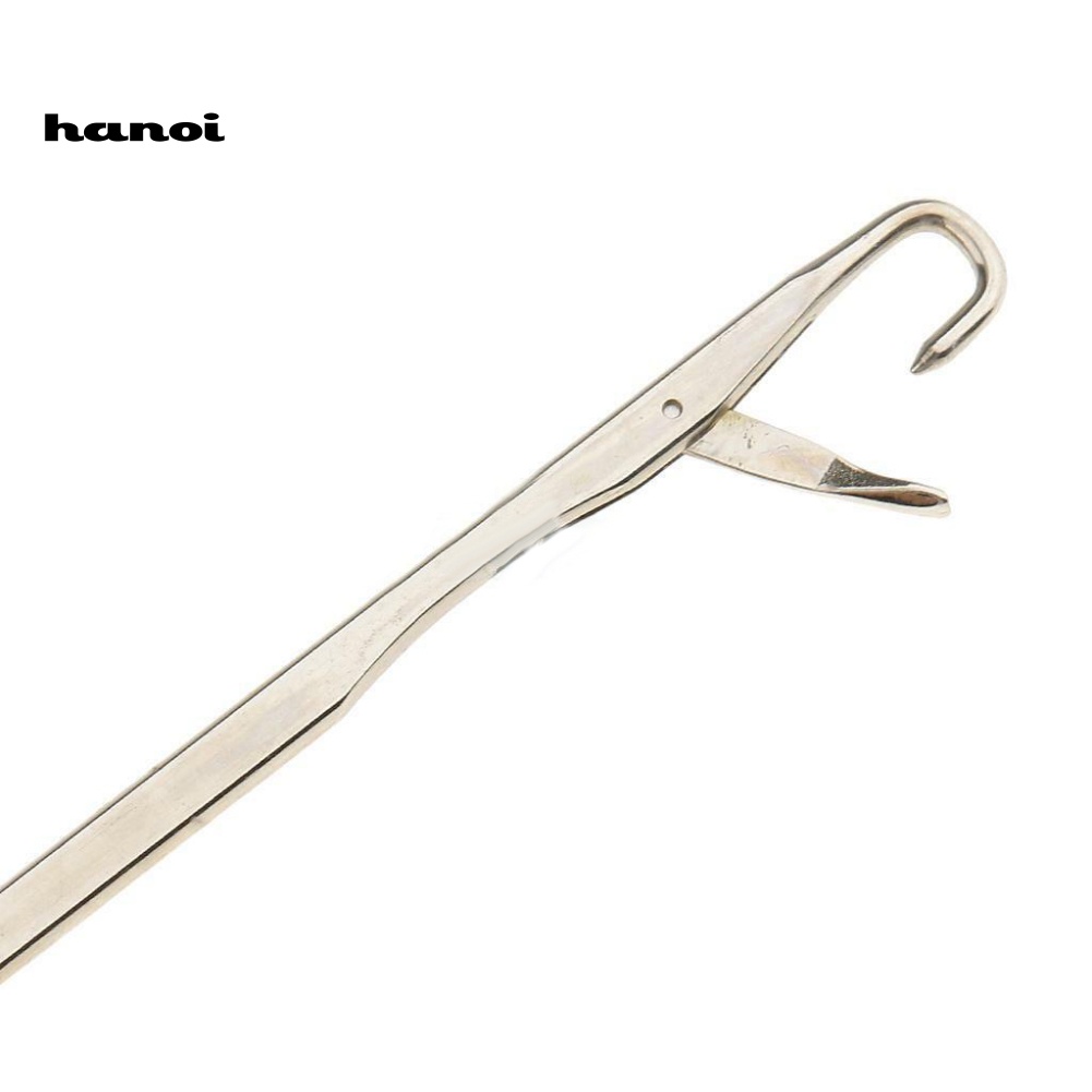 Han_ 1Pc Jarum Kait Crochet Gagang Interlock Untuk Kepang Rambut Gimbal