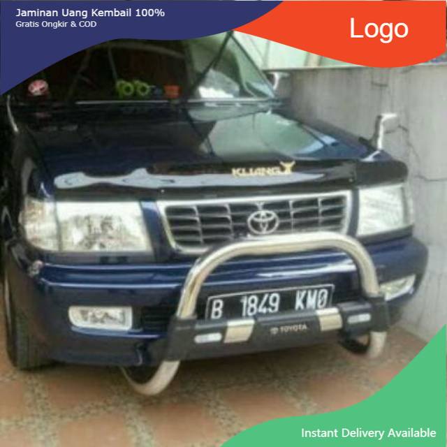 ORIGINAL Tanduk depan/bemper depan/pengaman depan mobil kijang kapsul dan kijang kotak dan kapsul HA