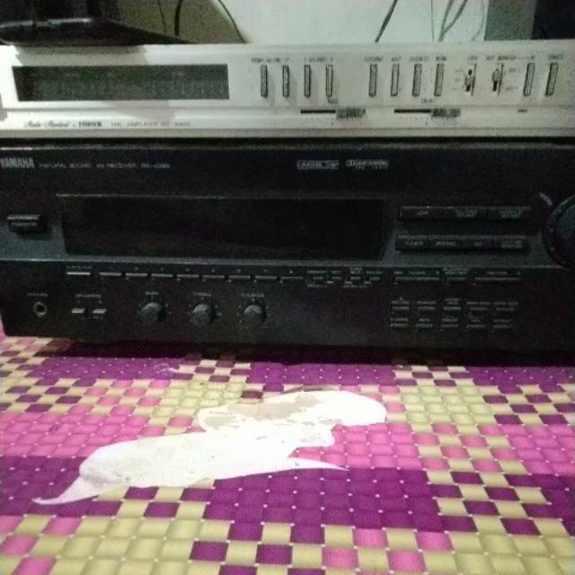 Yamaha natural sound AV receiver rx-v395