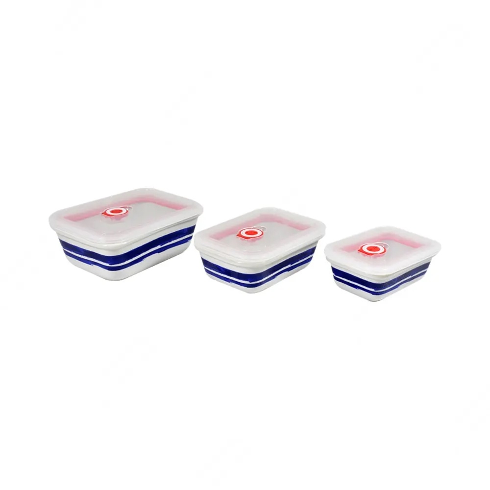 ACE Delicia Set 3 Pcs Wadah Makanan Shibori