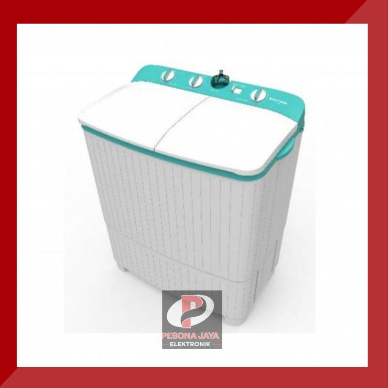 Mesin Cuci polytron 2 tabung pwm 952 9,5kg