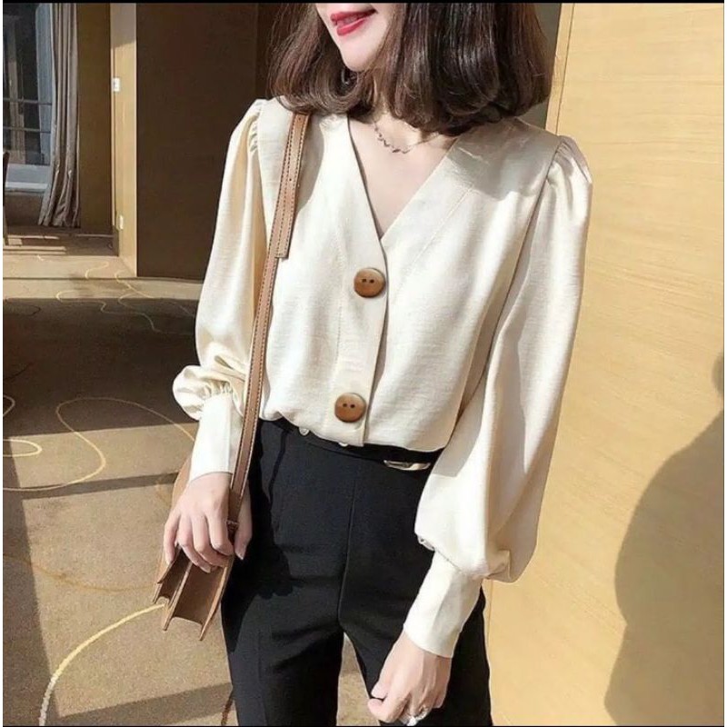 ( COD ) BAJU BLOUSE MURAH - OWLY TOP - BAJU ATASAN WANITA