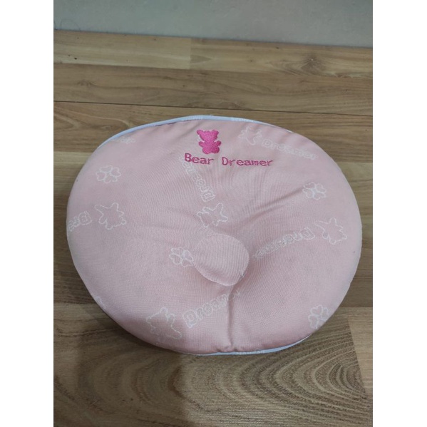 Preloved Bantal Peyang Bayi Bear Dreamer Baby Pillow Peang Memory Foam